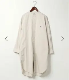 ジムフレックス　ツイルシャツワンピース