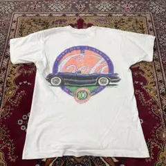 90s USA製 フルーツオブザルーム コルベット アメ車 モーターサイクル Tのサムネイル