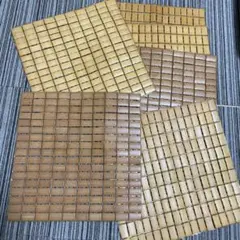 竹座布団　竹製マット 6枚セット