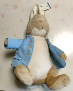 タグ付き 新品】正規品 ピーターラビット ラージ ぬいぐるみ - メルカリ