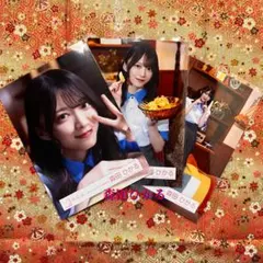櫻坂46　森田ひかる　生写真　What's "KAZOKU"? MV制服衣装のサムネイル