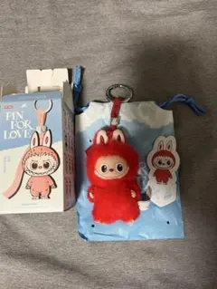 Ｄ*Ｎ様 正規品 LABUBU PIN FOR LOVE イニシャル X 絶美品