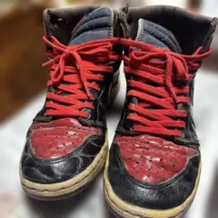 Nike Air Jordan スニーカー 黒/赤