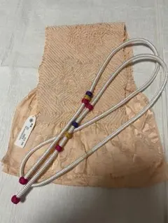 【新品、未使用】正絹　帯揚げ帯締めセット