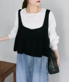 ニットフレアビスチェのサムネイル