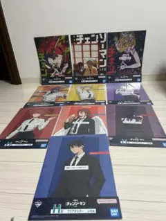 一番くじ 劇場版　チェンソーマン レゼ篇　H賞 クリアポスター　全種　コンプ