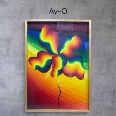岡本太郎、〈裂けた顔〉、希少な額装用画集より、状態良好、新品額装付