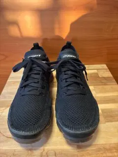 【ナイキ】　ベイパーマックスフライニット黒　28cm