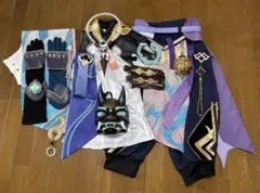 原神 魈 衣装・靴・ウィッグ