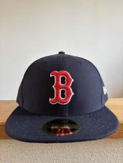 New Era 59FIFTY ネイビー キャップ　レッドソックス