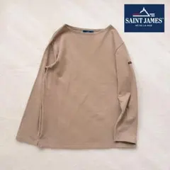 ❁SAINTJAMES ロングTシャツ　ベージュ　フランス製　T5