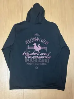 COSPA 稲荷崎高校バレーボール部 薄手ドライパーカー Lサイズ BLACK