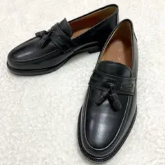 イヴサンローラン タッセルローファー　25.5 ブラック