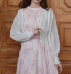 【Herlipto】Mirage Sheer Cardiganのサムネイル