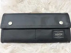 【訳アリ】PORTER フリースタイル 長財布 ブラック ポーター