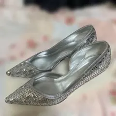 miu miu シルバースパンコールハイヒールのサムネイル