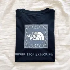 THE NORTH FACE Bandana Square Logo Tシャツ