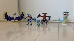 ポケモンプラモセット（ルナアーラ、ゲッコウガ、ガブリアス、ギャラドス）※オマケ付
