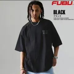 新品 FUBU フブ Tシャツ 半袖 オーバーサイズ メンズ レディース 黒 Mのサムネイル