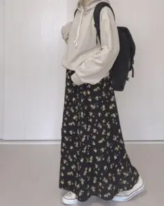 3/21 消去 　earth music & ecology フラワースカート