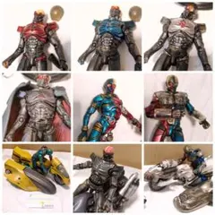 S.I.C. キカイダー＆ダブルマシーン サイドマシン ハカイダー四人衆 バイク