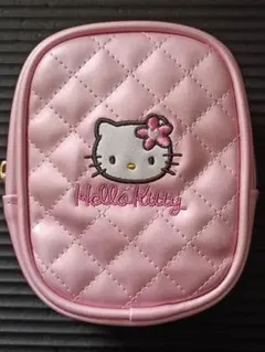 レア！ハローキティ 一番くじ キルティングポーチ ピンク サンリオ