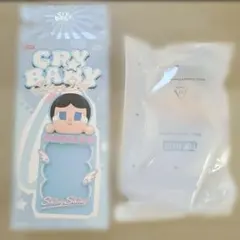 popmart Cry Baby カードホルダー 新品未開封　水色