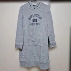 西松屋 マタニティ ワンピース グレー M-L