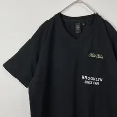 Karl Kani カールカナイ　刺繍ロゴ　ポケットTシャツ　黒　L 682