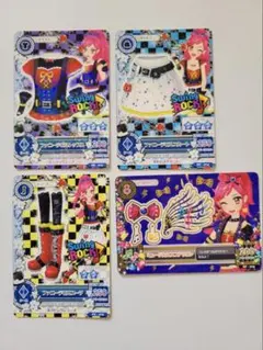 アイカツ　セイラ　ファニーデビルコーデ　3枚セット