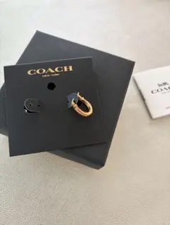 COACH ゴールド フープピアス　片耳のサムネイル