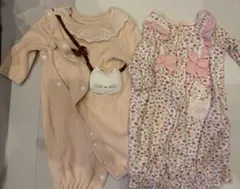 クーラクール　バースデイ　ロンパース　50-70.