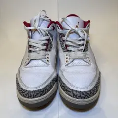 【早い者勝ち！】Air Jordan 3 ホワイト/レッド スニーカー