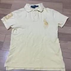 ラルフローレン　半袖　ポロシャツ　刺繍ロゴ　ビッグポニー　S