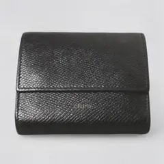 CELINE セリーヌ スモールトリフォールドウォレット ブラックのサムネイル