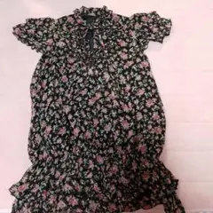 【本日限定値下げ】花柄半袖チュニック