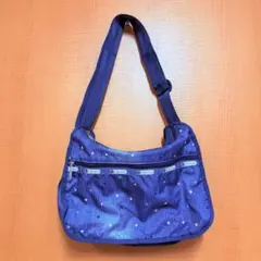 LeSportsac レスポートサック ショルダーバッグ 星柄 ネイビー