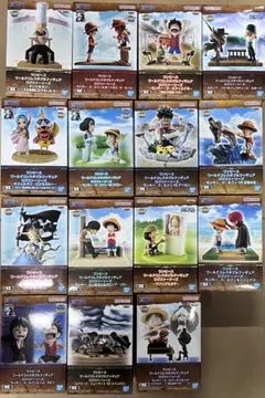 ワンピース ログストーリーズ ワールドコレクタブルフィギュア 15点セット