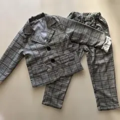 チェック柄スーツ・ブレザーセット