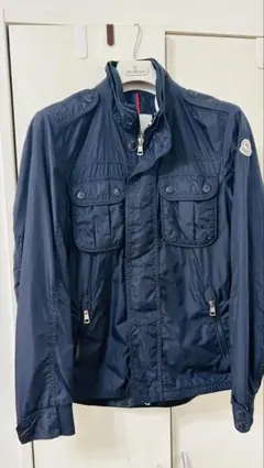 定価90,300 モンクレール クロセット ナイロン ライダース ジャケット