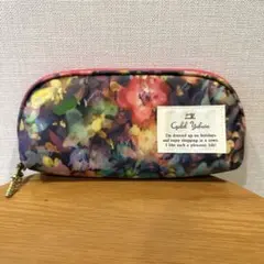 シャレールヤハタ メガネケース サングラスケース ファスナー　花柄
