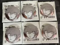 ブルロ展 黒名蘭世 缶バッジ 6点