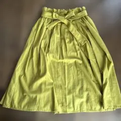 BEAMS BOY イエロープリーツスカートのサムネイル