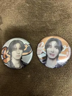 佐藤景瑚缶バッチ2個セット