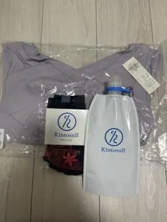 【新品未使用】Rintosull ピラティスウェア&ソックス&水素水ケース