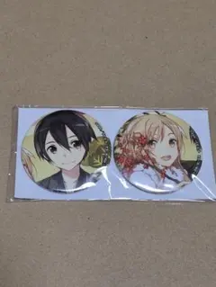 希少 ソードアート・オンライン ゲーム攻略会議2019 缶バッジ キリト 