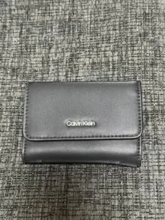 Calvin Klein ブラック 三つ折り財布