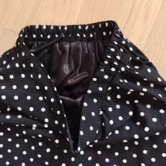 リップスター　水玉フレアスカート