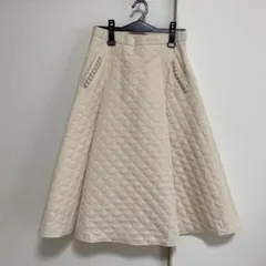 トッコクローゼット♡パール付きキルティングスカート