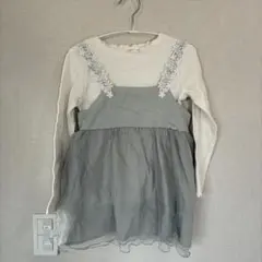 petit main ワンピース 130 長袖カットソー